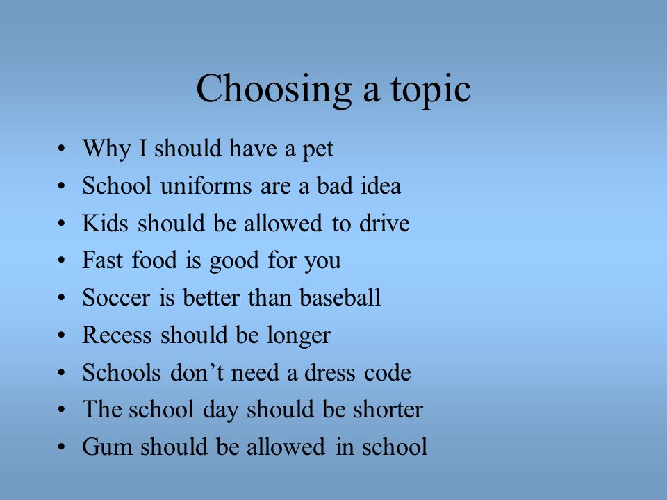 A List of Interesting Editorial Topics for High School Students